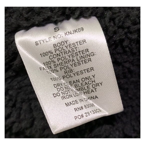 Ci Sono Jacket Quilted Jacket with hoodie black and white combination Size S - Picture 5 of 9